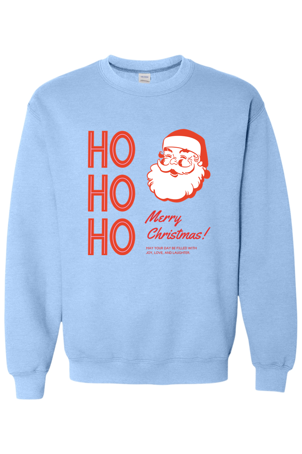 Ho-Ho-Ho Santa Crew Neck