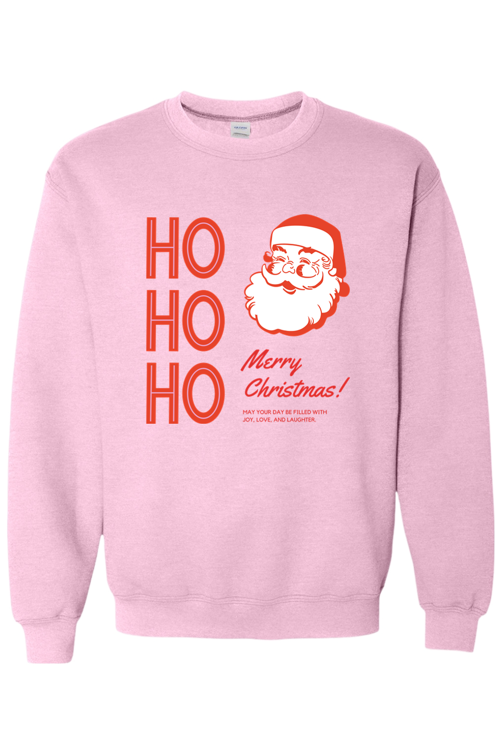 Ho-Ho-Ho Santa Crew Neck
