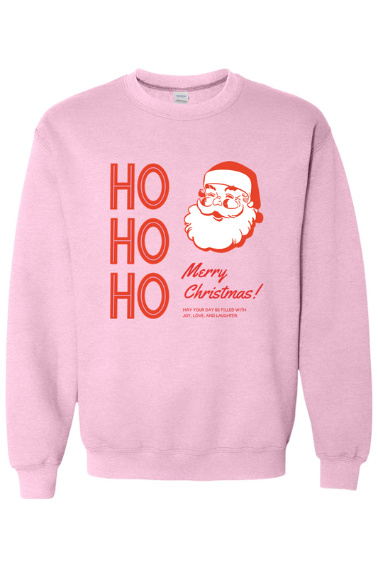 Ho-Ho-Ho Santa Crew Neck