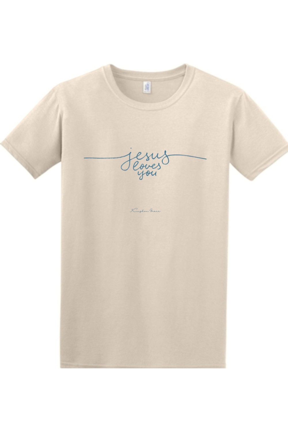 Jesus Loves You Cursive Tee